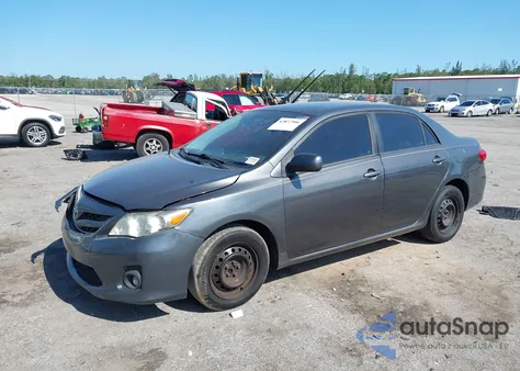 2011 Toyota Corolla S/Le from USA, damaged, VIN 2T1BU4EE4BC700900
